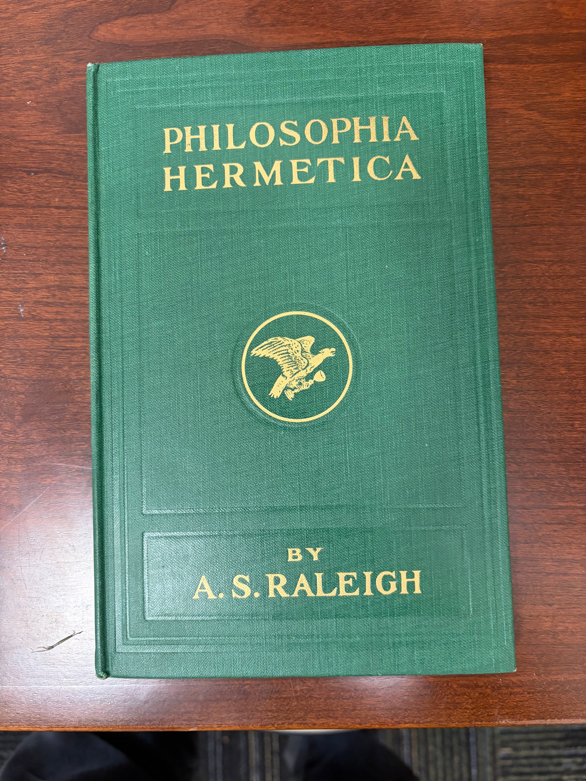 Front cover of Philosophia Hermetica by A. S. Raleigh