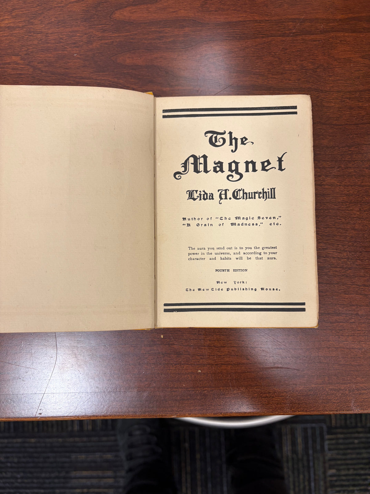 The Magnet by Lida A. Churchill | Hardcover