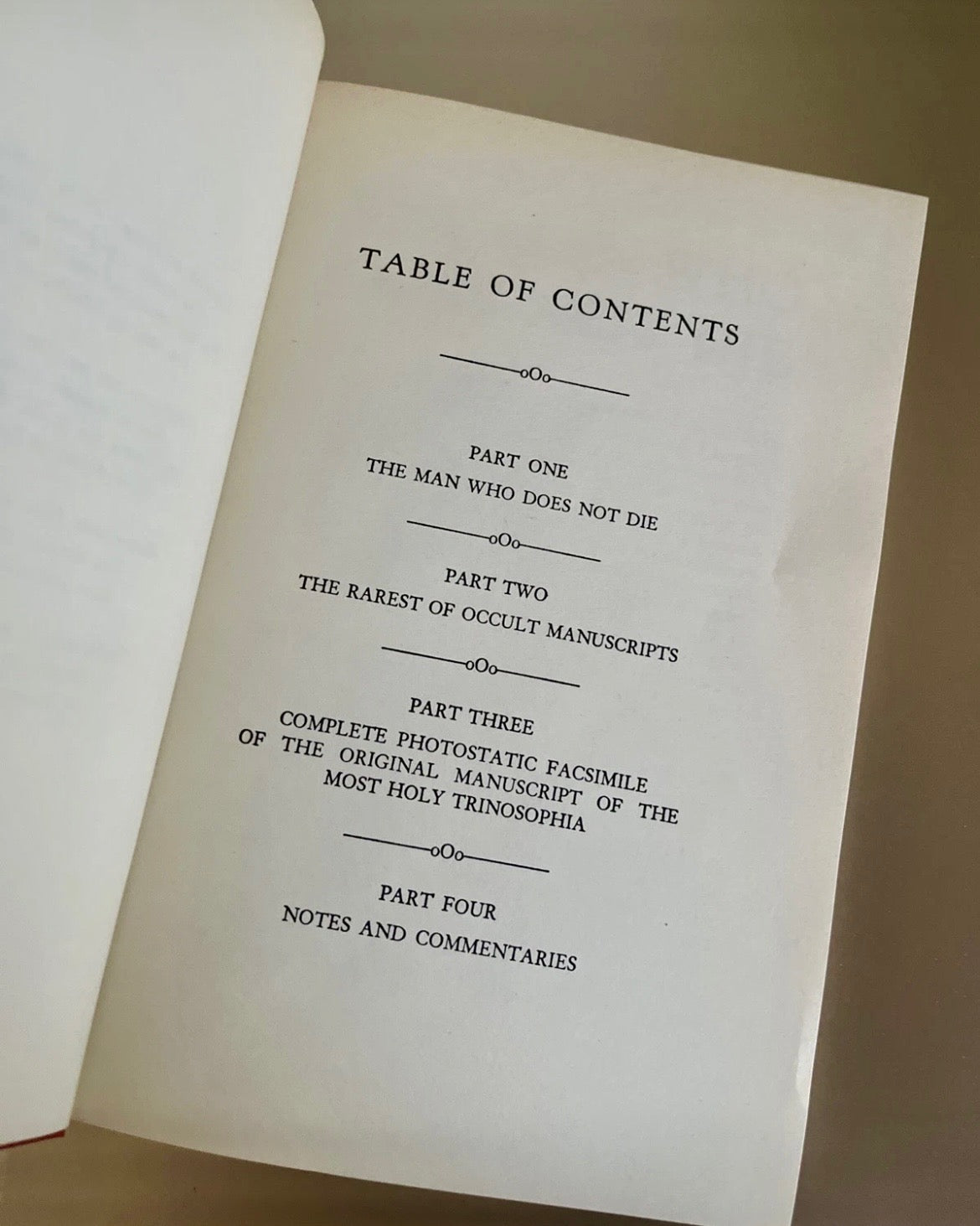 The Most Holy Trinosophia — Comte de St-Germain, Commentary by Manly P. Hall (1949)