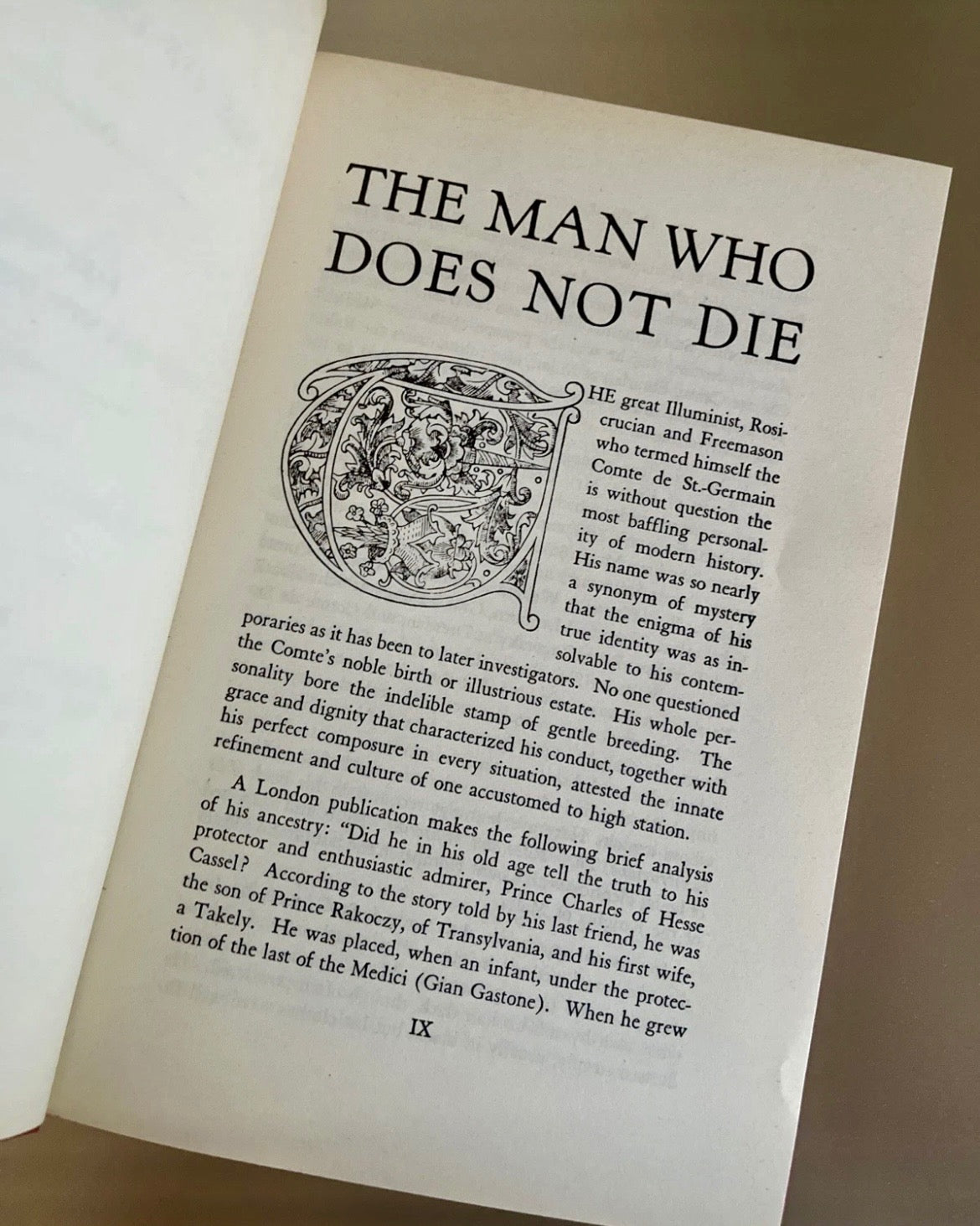 The Most Holy Trinosophia — Comte de St-Germain, Commentary by Manly P. Hall (1949)