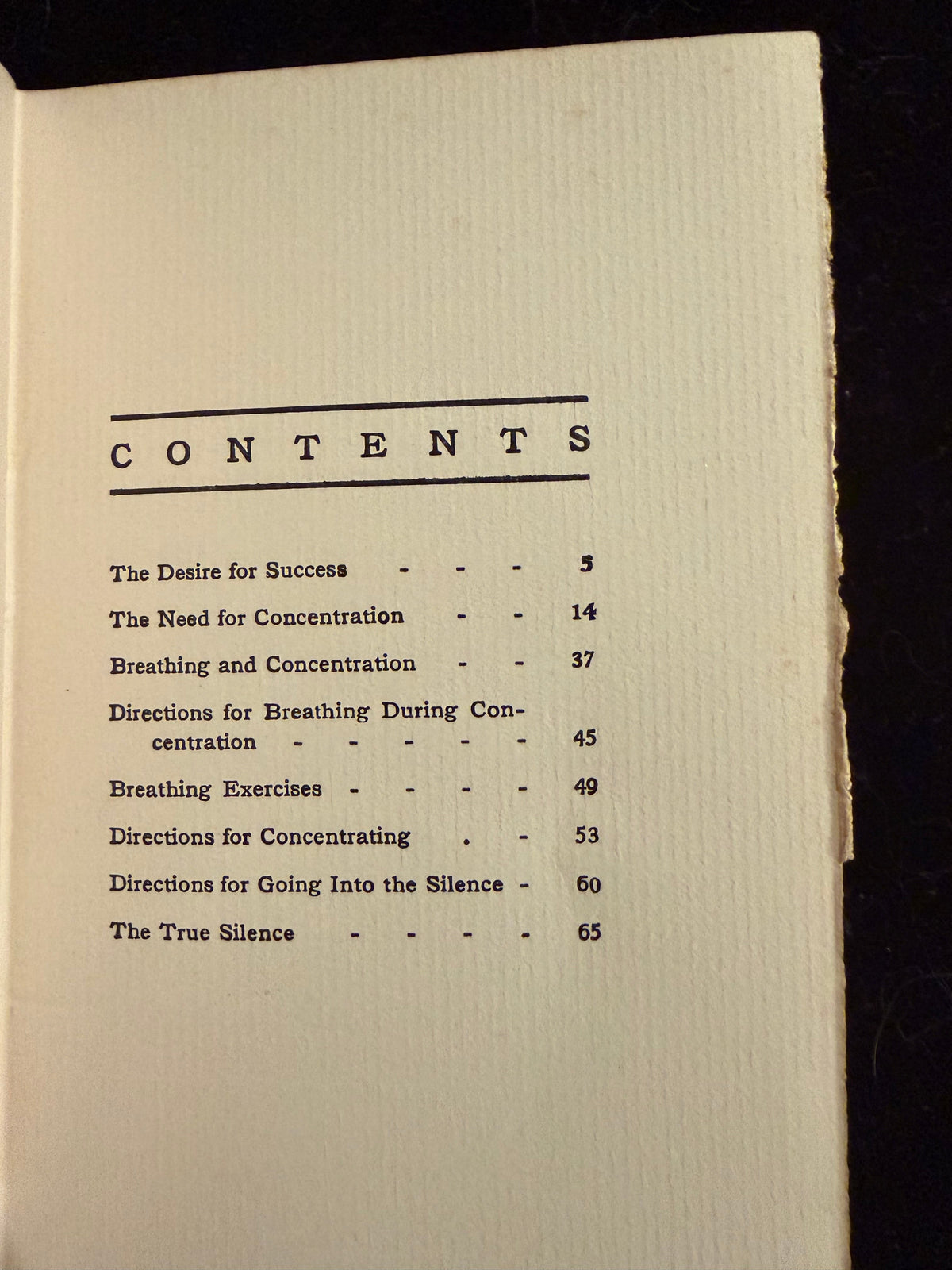 Concentration: The Secret of Success — Julia Seton, M.D. (1912 Hardcover)