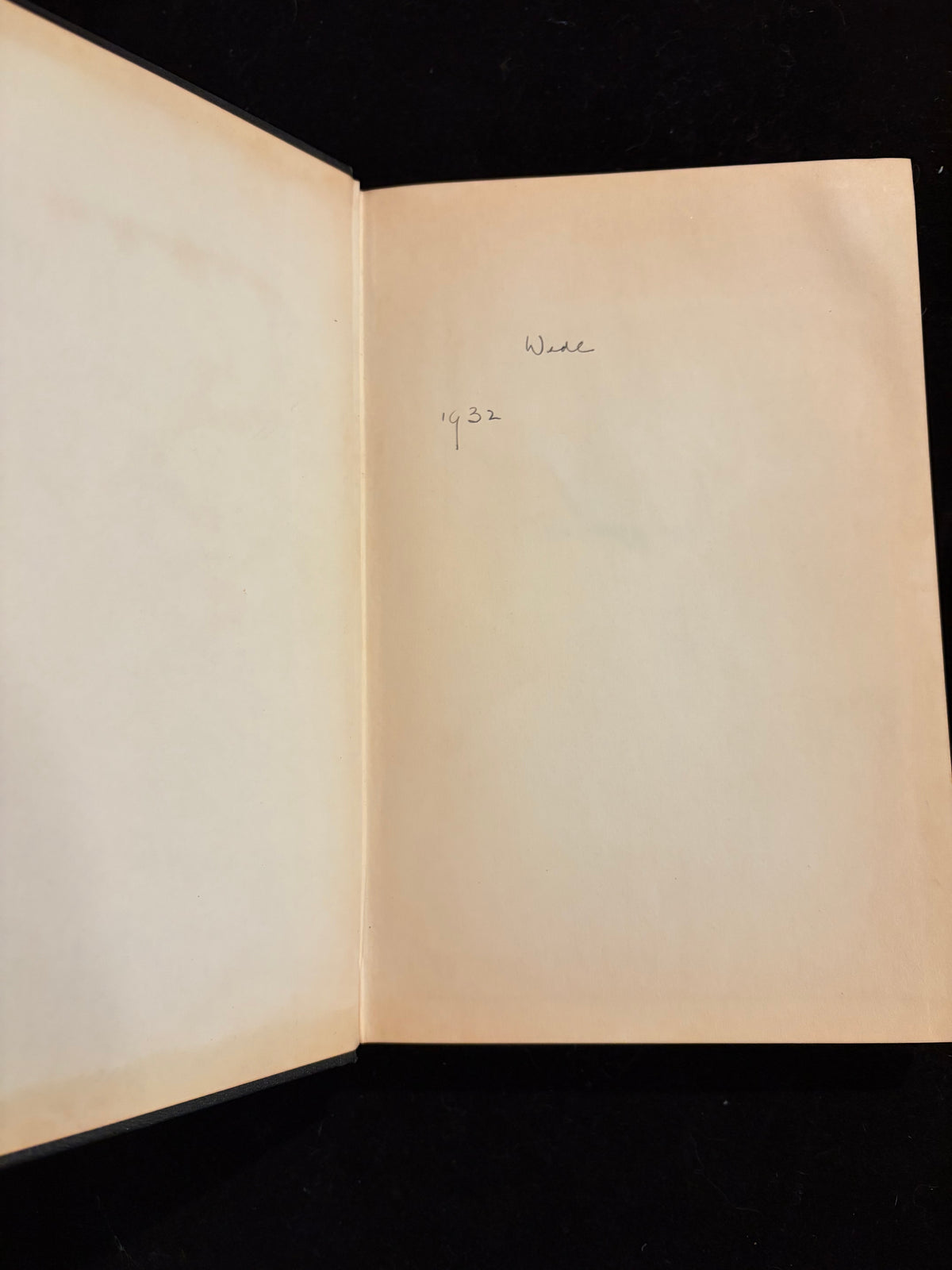 Universal Will — Ralph M. de Bit Vitvan (1930 Hardcover)
