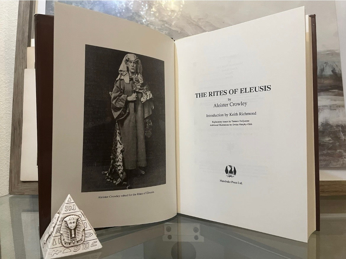 The Rites of Eleusis by Aleister Crowley (1990) | Numbered Limited Edition