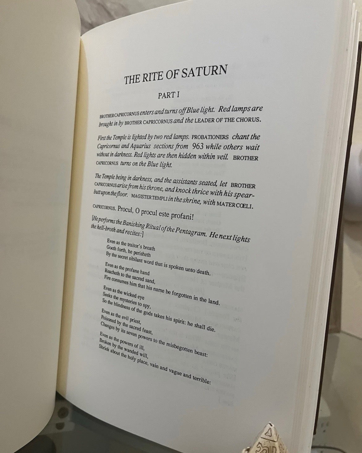 The Rites of Eleusis by Aleister Crowley (1990) | Numbered Limited Edition